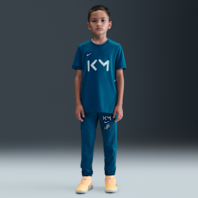 Kylian Mbappé Academy Big Kids' Nike Dri-FIT Soccer Short-Sleeve